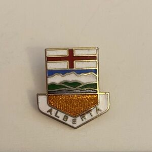 Alberta Crest Enamel Pin